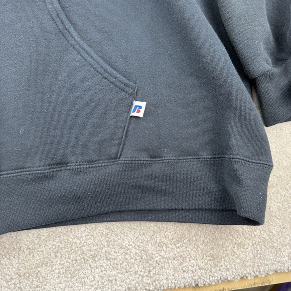 Vintage Ohio Bobcats Sweatshirt Hoodie Full Zip Mens XL Black NCAA 90s - Picture 3 of 7